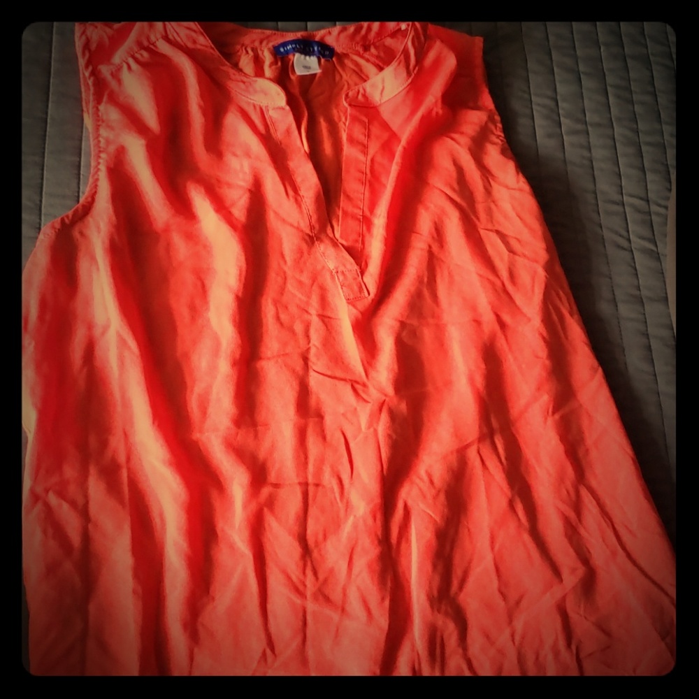 Orange tank